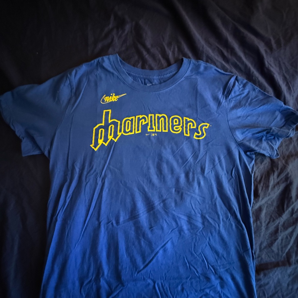 Nike Blue Mariners Ken Griffey Jr. Shirt